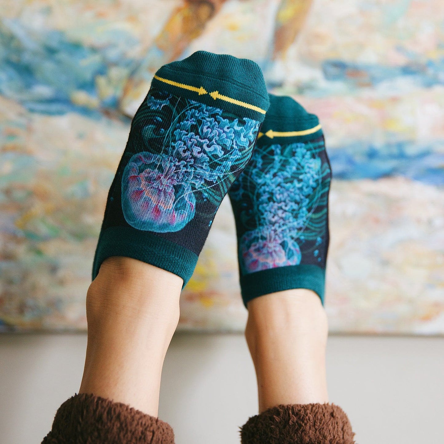 Umijoo Adult No Show Socks 4-Pack