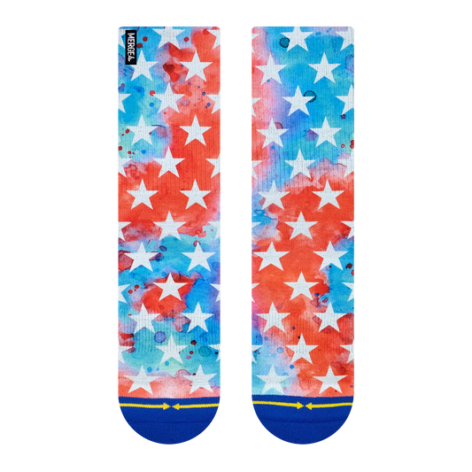 Old Glory Adult Crew Socks