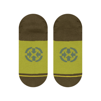 Maia Negre Camo Adult No Show Socks