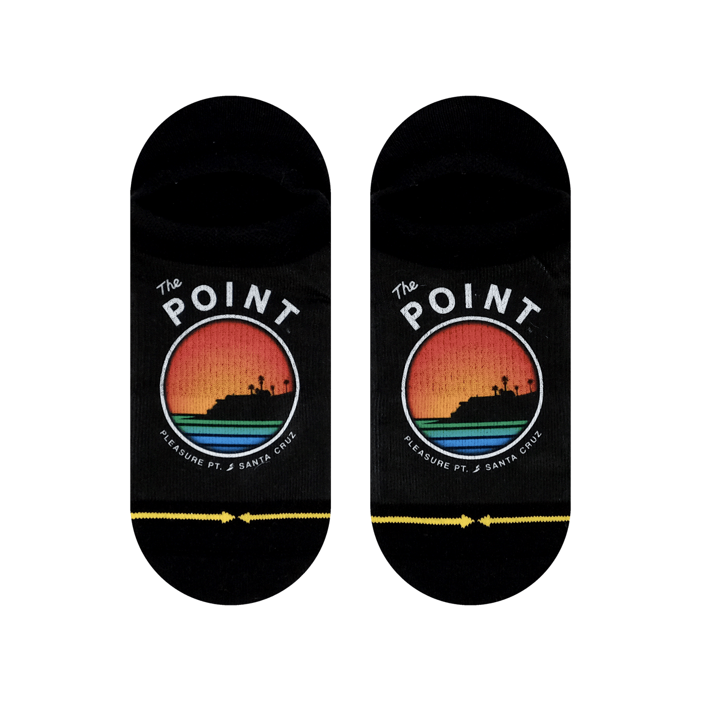 Slidertown Adult No Show Socks 3-Pack