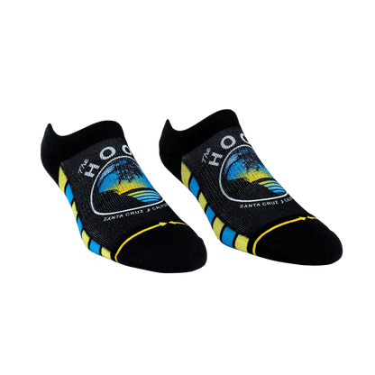 Slidertown The Hook Blue Sky Adult No Show Socks
