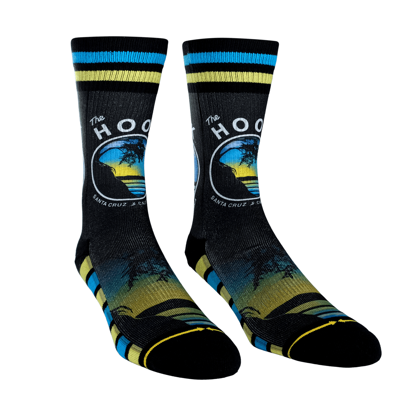 Slidertown The Hook Blue Sky Adult Crew Socks