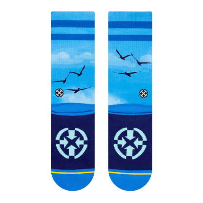 Dave Nelson Flying Pelicans Adult Crew Socks