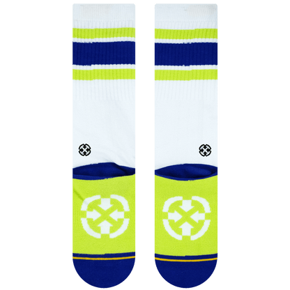 Organic Cotton Haven Green Adult Tall Tube Socks From MERGE4