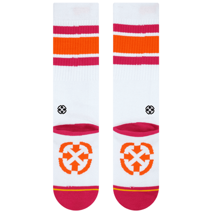 Organic Cotton Haven Pink Adult Tall Tube Socks From MERGE4