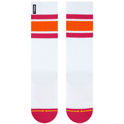 Organic Cotton Haven Pink Adult Tall Tube Socks From MERGE4