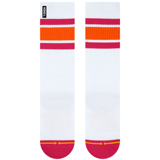 Organic Cotton Haven Pink Adult Tall Tube Socks From MERGE4