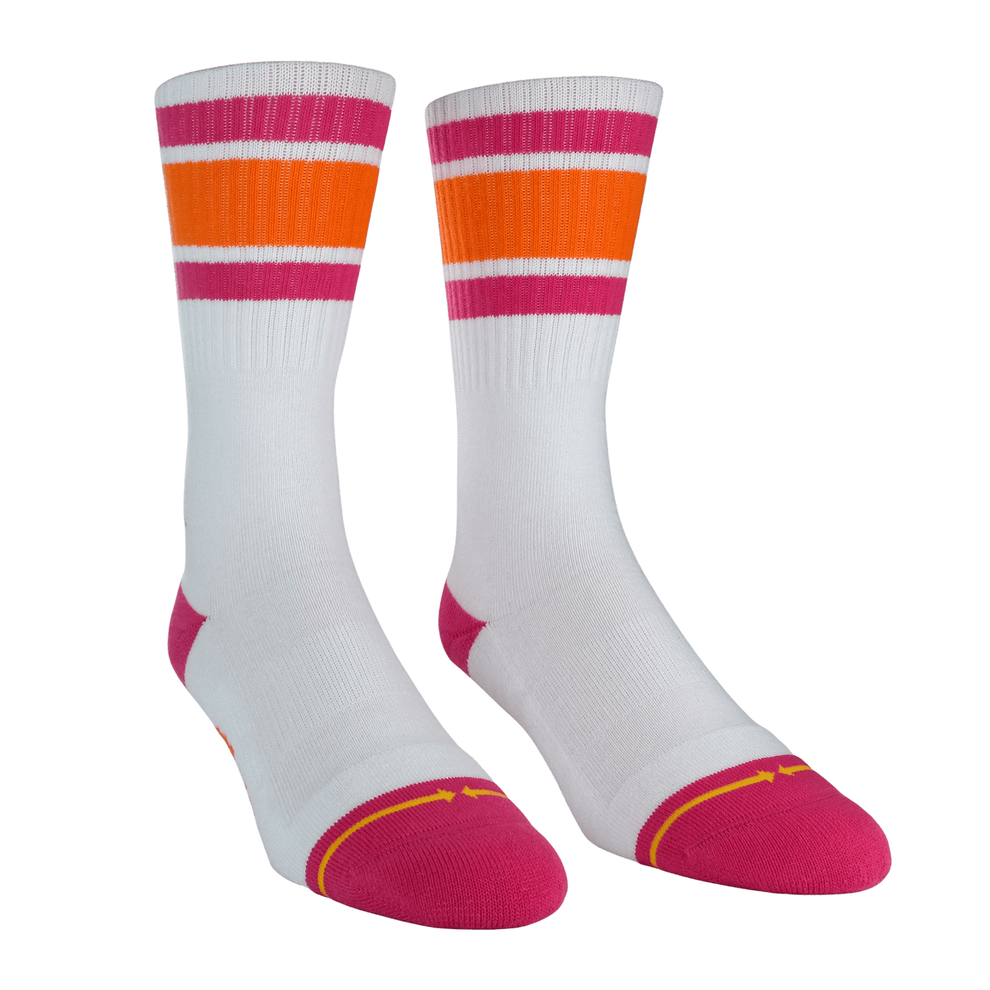 Organic Cotton Haven Pink Adult Tall Tube Socks From MERGE4