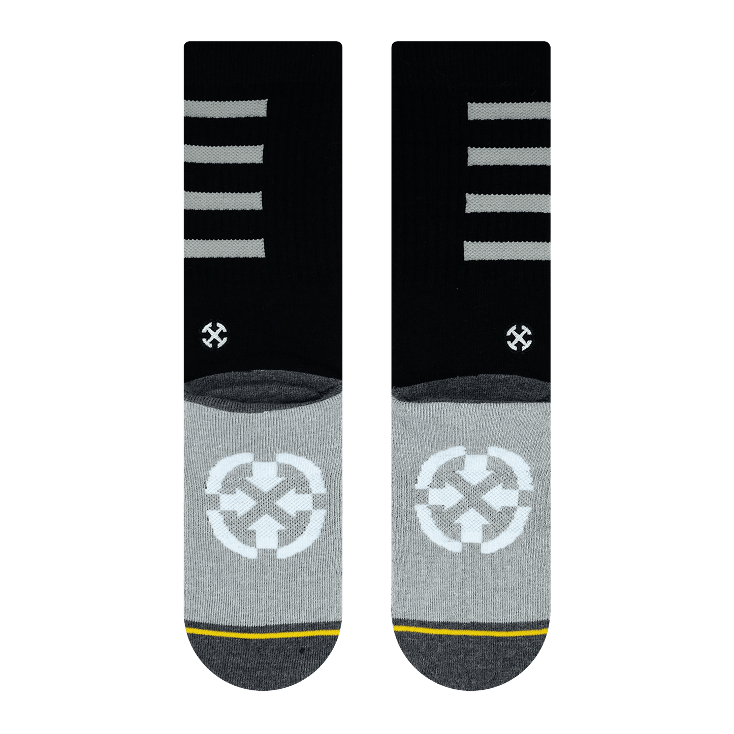 Performance Black Adult Crew Socks