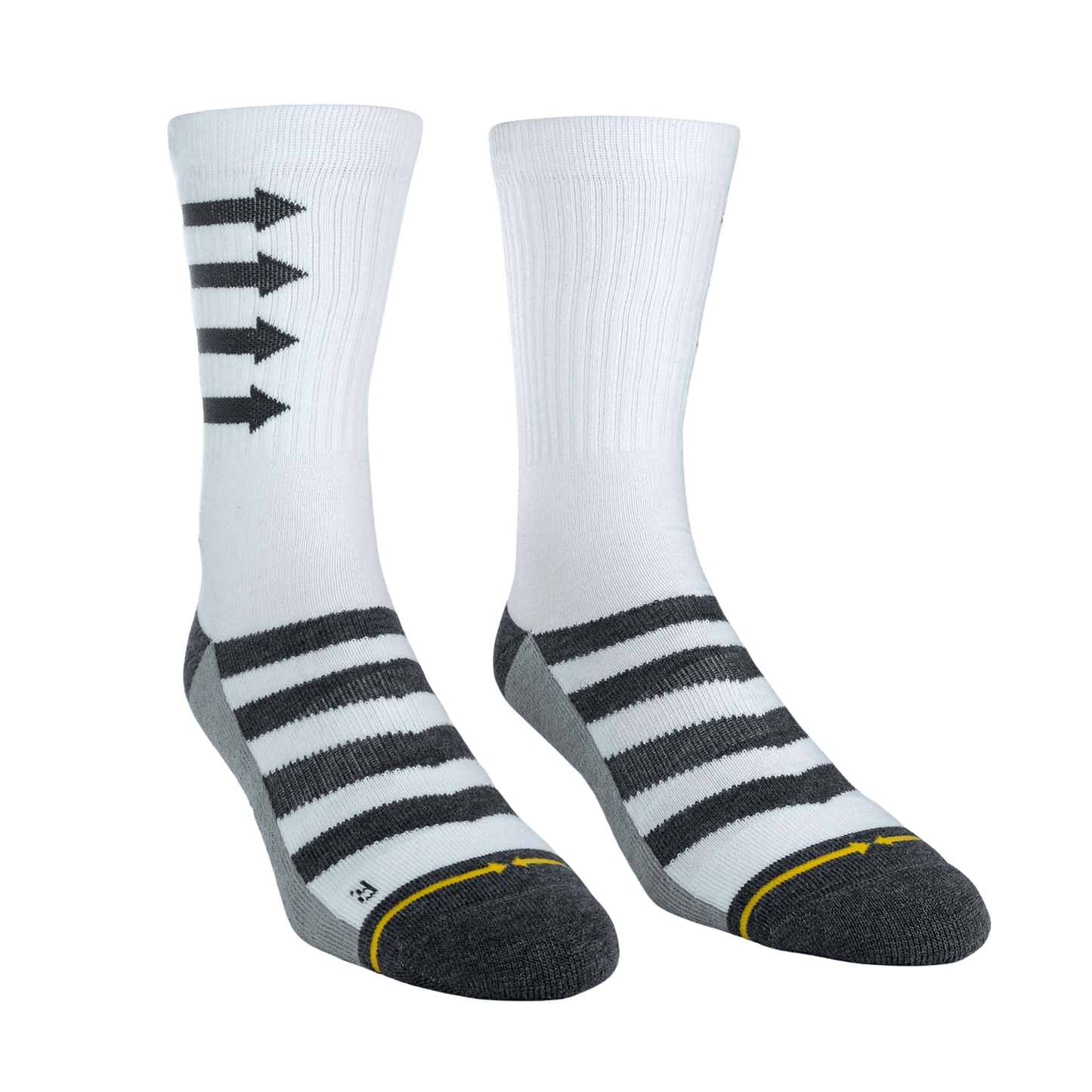 Performance White Adult Crew Socks 3-Pack