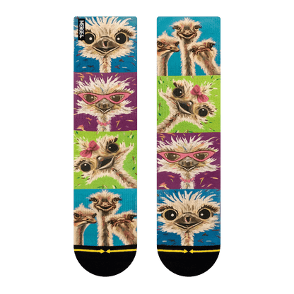 Lee Keller Adult Crew Socks 2-Pack