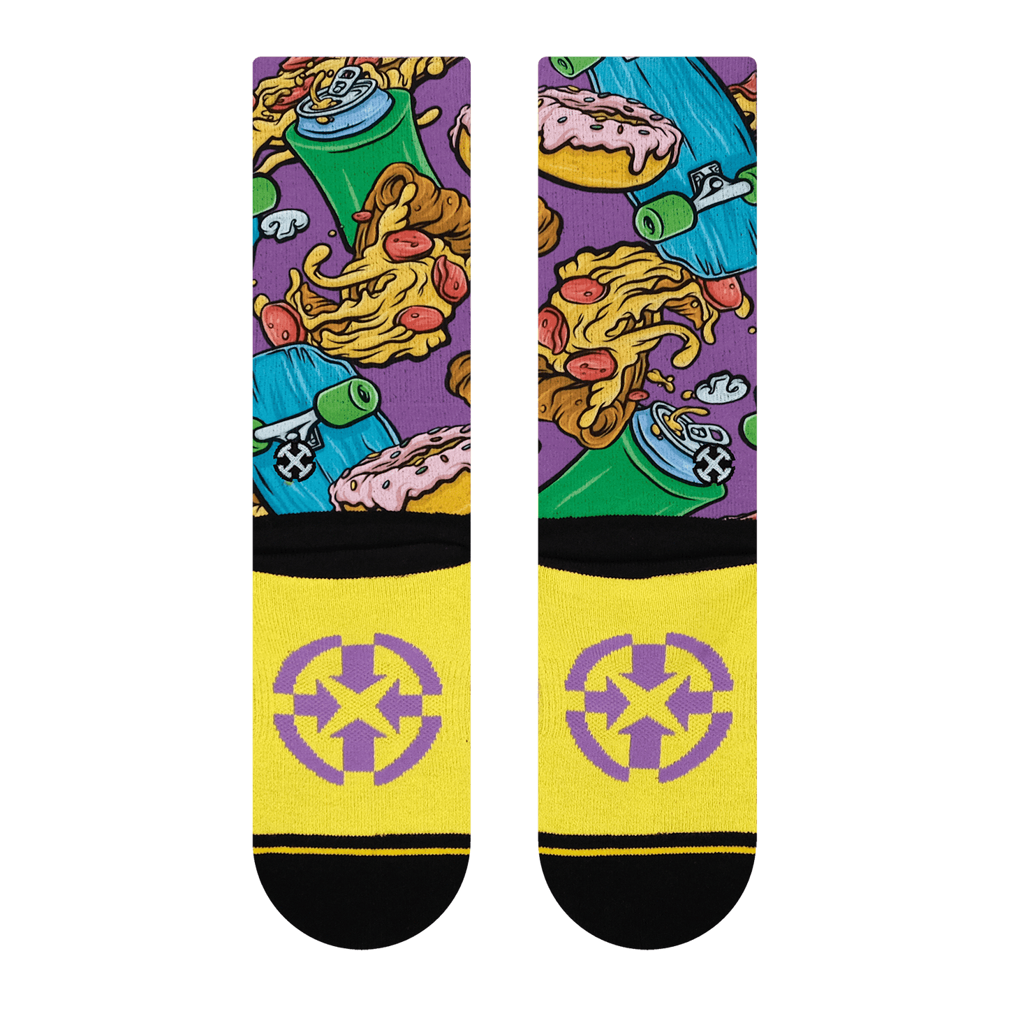 Slogan Fun Day Adult Crew Socks