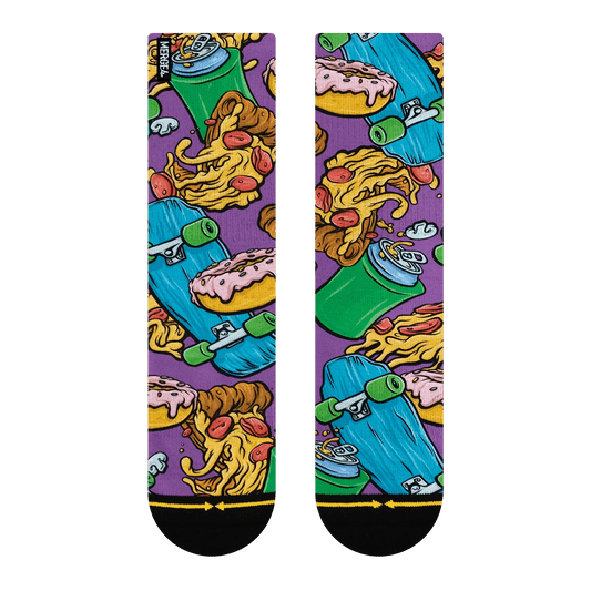 Slogan Fun Day Adult Crew Socks