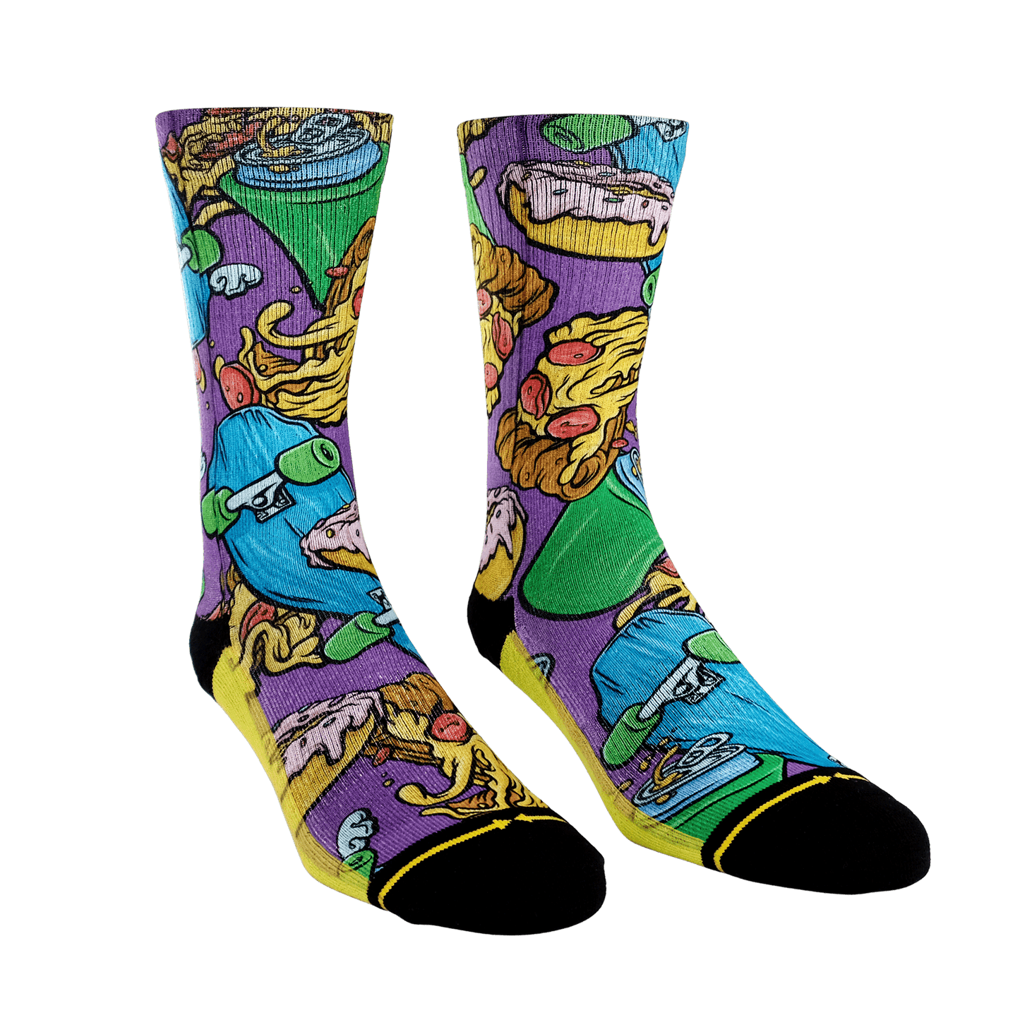 Slogan Fun Day Adult Crew Socks