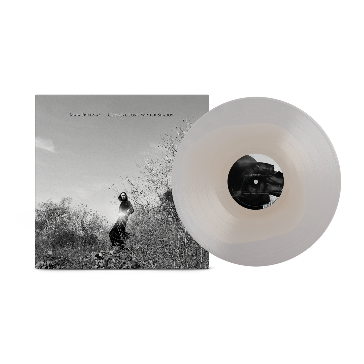 Maia Friedman - Goodbye Long Winter Shadow Limited Edition White Magnolia Translucent Vinyl Record