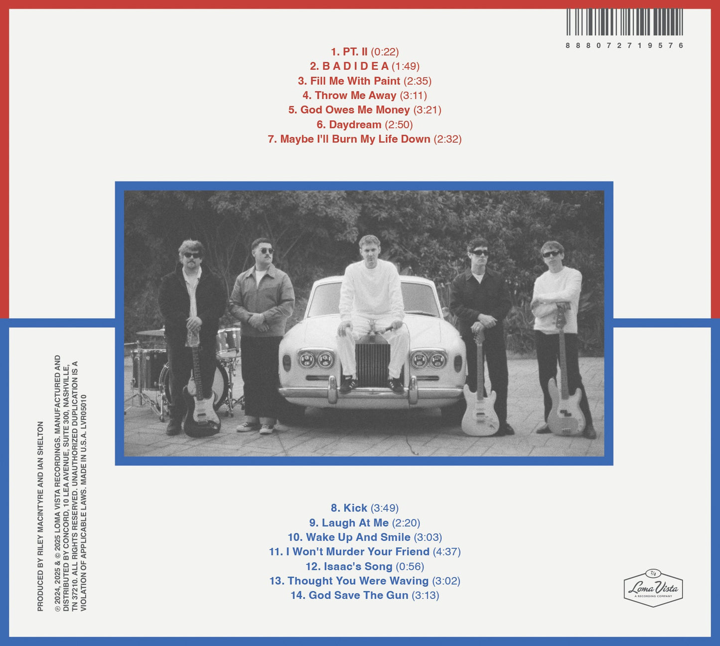 Militarie Gun God Save the Gun Music CD