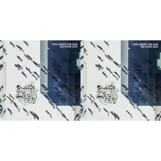 Militarie Gun - Life Under The Gun & Life Under The Gun (Translucent Cobalt Blue LP Vinyl)