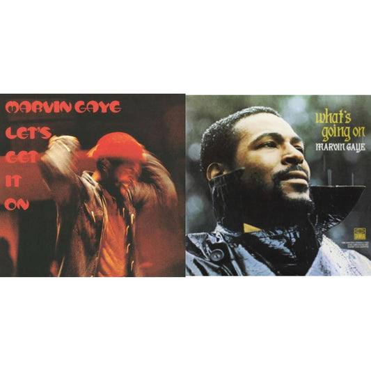 Marvin Gaye - Let's Get It On & What's Going On - LP Vinyl Bundle