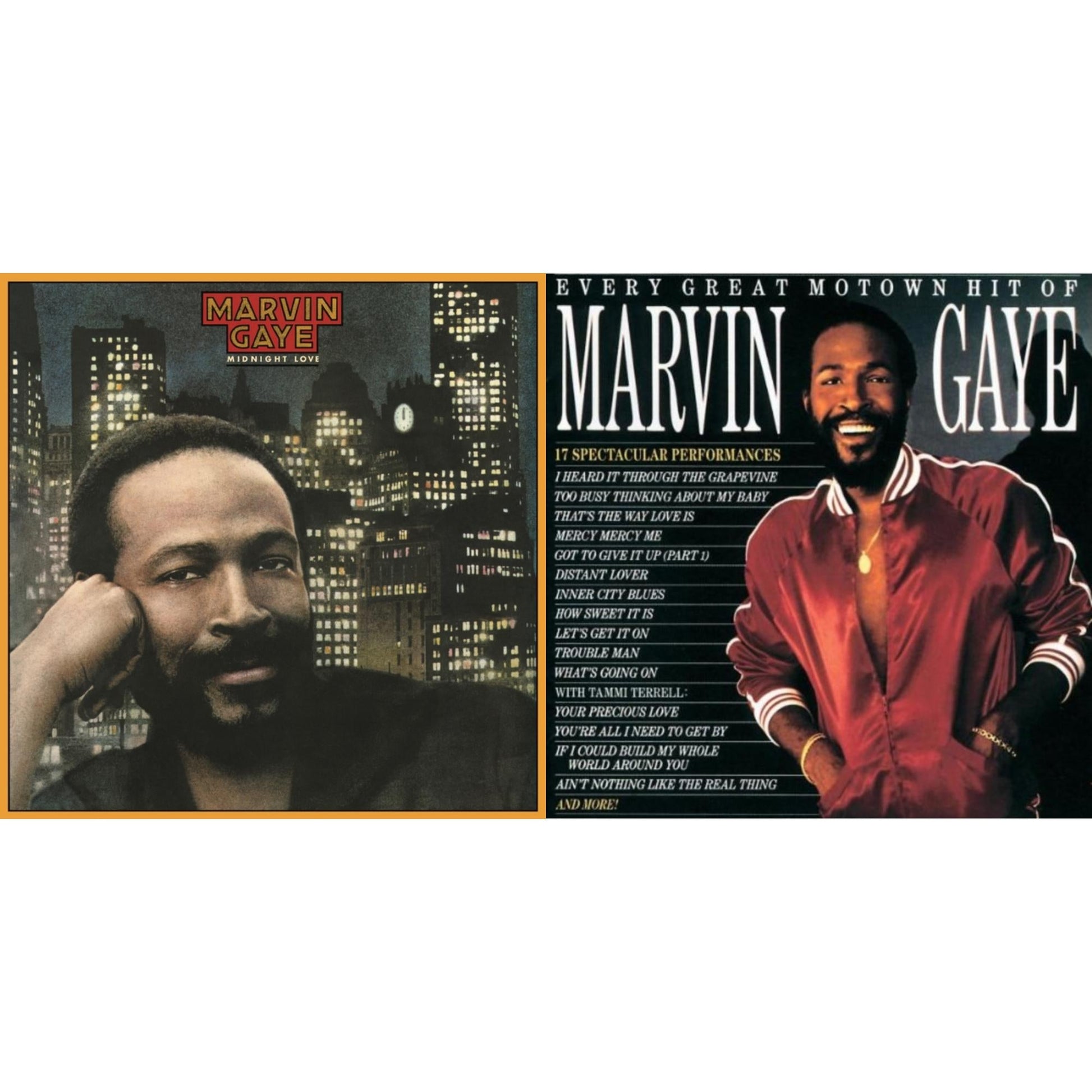 Marvin Gaye - Every Great Motown Hit & Midnight Love - CD Bundle