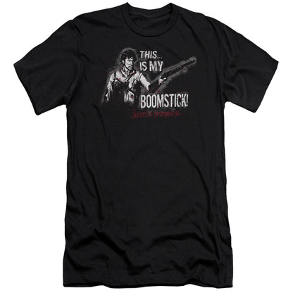 Army Of Darkness Boomstick Premium Bella Canvas Slim Fit Mens T Shirt Black