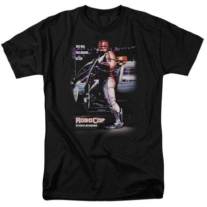 Robocop Poster Mens T Shirt Black Officially Licensed