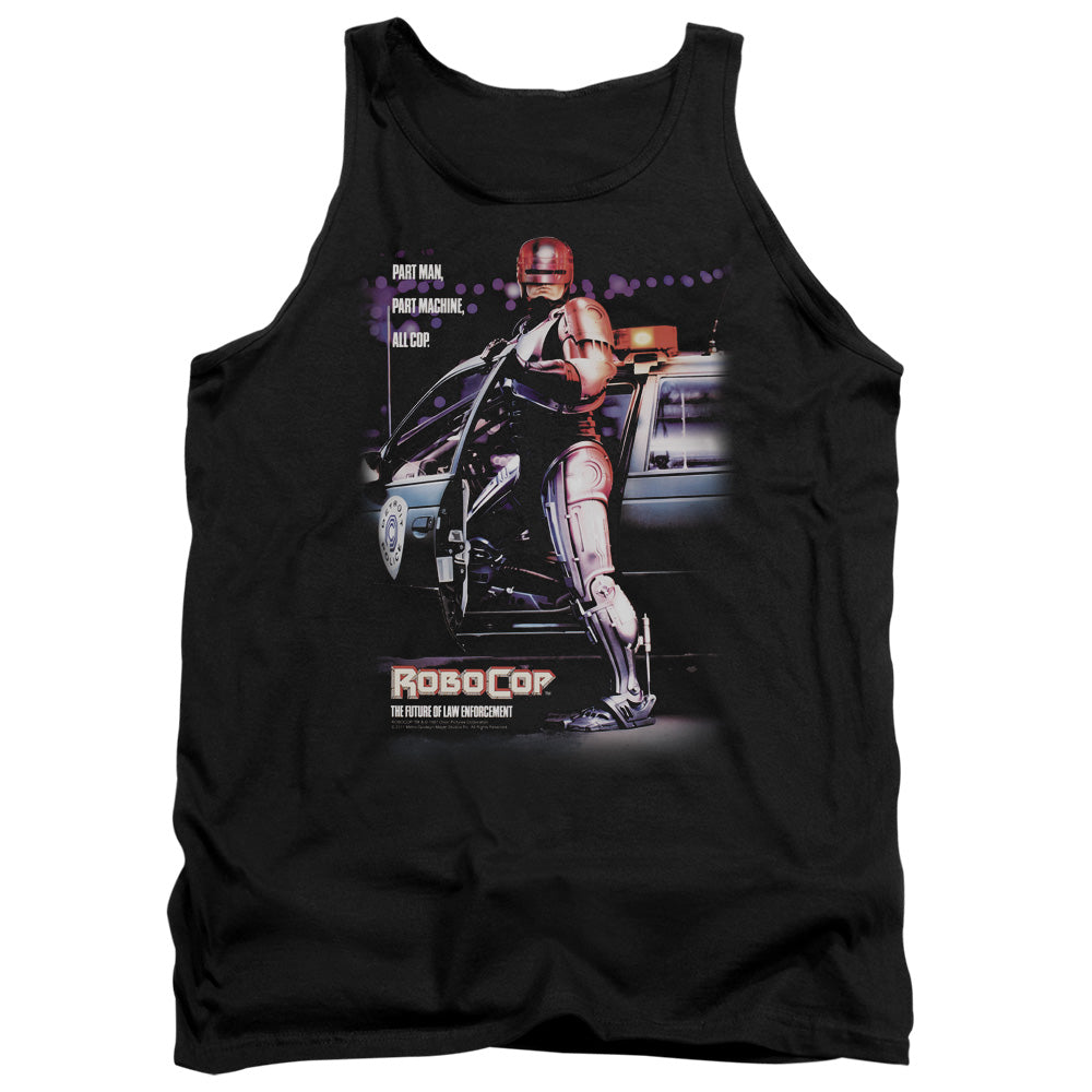 Robocop Poster Mens Tank Top Shirt Black