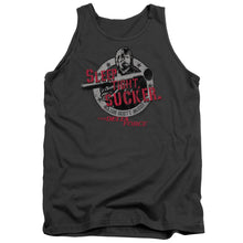 Load image into Gallery viewer, Delta Force Sleep Tight Mens Tank Top Shirt Charcoal