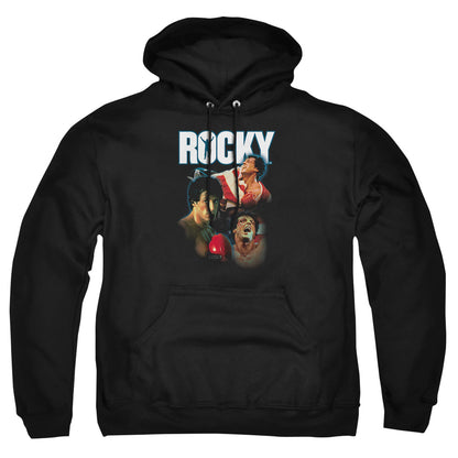 Rocky I Did It Mens Hoodie Black Officially Licensed