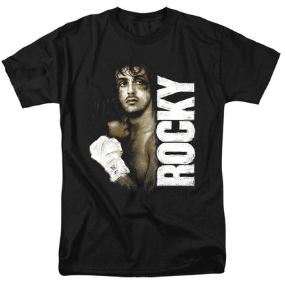 Rocky Painted Rocky Mens T Shirt Black Officially Licensed