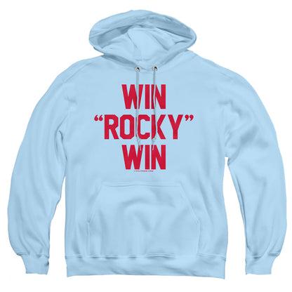 Rocky Win Rocky Win Mens Hoodie Light Blue Officially Licensed