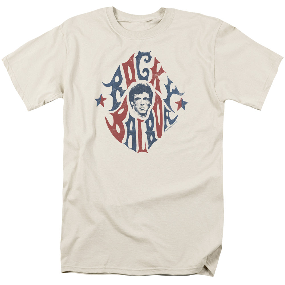 Rocky Rocky Sign Mens T Shirt Cream Officially Licensed