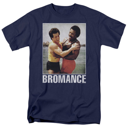 Rocky Bromance Mens T Shirt Navy Officially Licensed