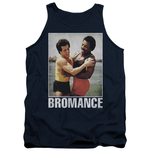 Rocky Bromance Mens Tank Top Shirt Navy