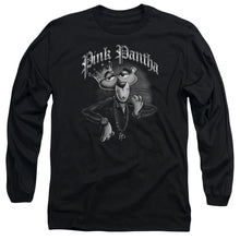 Load image into Gallery viewer, Pink Panther Pink Pantha Mens Long Sleeve Shirt Black