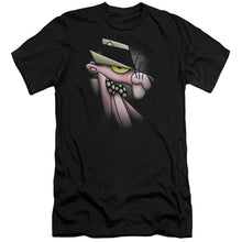 Load image into Gallery viewer, Pink Panther Ooth Panther Premium Bella Canvas Slim Fit Mens T Shirt Black