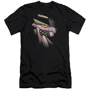 Pink Panther Ooth Panther Premium Bella Canvas Slim Fit Mens T Shirt Black