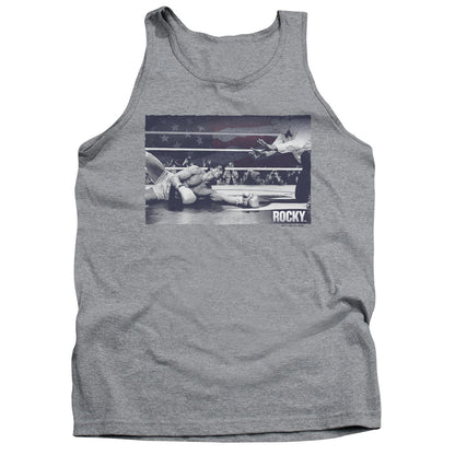 Rocky American Will Mens Tank Top Shirt Athletic Heather