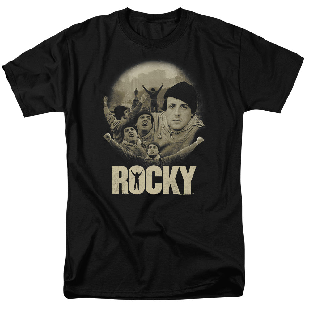 Rocky Feeling Strong Mens T Shirt Black Officially Licensed