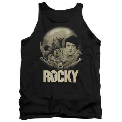 Rocky Feeling Strong Mens Tank Top Shirt Black