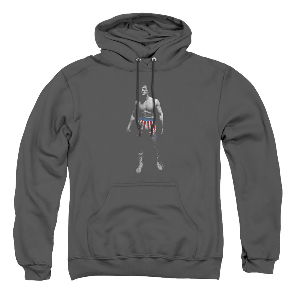 Rocky Stand Alone Mens Hoodie Charcoal Officially Licensed