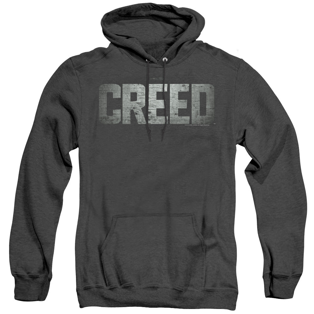 Creed Logo Heather Mens Hoodie Black Officially Licensed