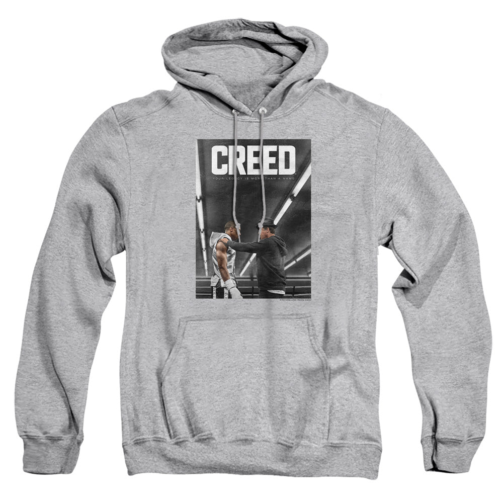 Creed Poster Mens Hoodie Athletic Heather Officially Licensed