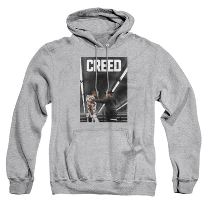 Creed Poster Mens Hoodie Athletic Heather Officially Licensed