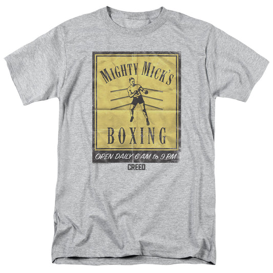 Creed Micks Poster Mens T Shirt Athletic Heather