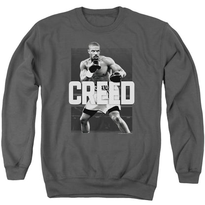 Creed Final Round Mens Crewneck Sweatshirt Charcoal Officially Licensed