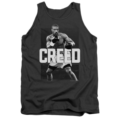 Creed Final Round Mens Tank Top Shirt Charcoal