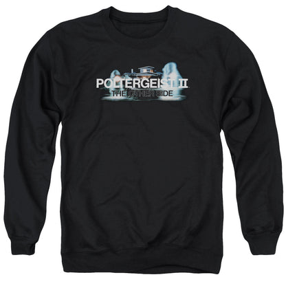 Poltergeist Ii Logo Mens Crewneck Sweatshirt Black Officially Licensed