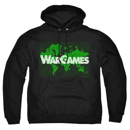 Wargames Game Board Mens Hoodie Black Officially Licensed