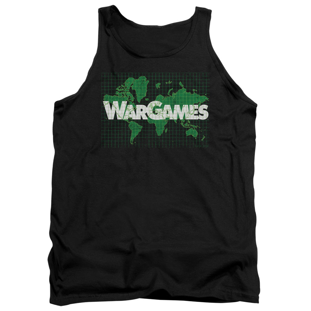 Wargames Game Board Mens Tank Top Shirt Black Officially Licensed