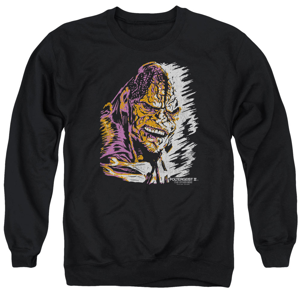 Poltergeist Ii Kane Worm Mens Crewneck Sweatshirt Black Officially Licensed